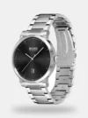 HUGO BOSS CONFIDENCE ANALOG BLACK DIAL MEN'S WATCH 1513792 - Image 2