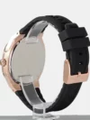 KENNETH COLE AUTOMATIC BLACK DIAL SILICONE STRAP WATCH FOR MEN - Image 5