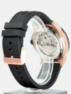 KENNETH COLE AUTOMATIC BLACK DIAL SILICONE STRAP WATCH FOR MEN - Image 4