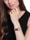 WOMEN'S ROSE GOLD ANALOG STAINLESS STEEL WATCH ES4318 - Image 5