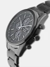 Men's Black Chronograph Stainless Steel Watch SSC773P1 - Image 2
