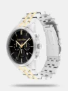 Infinite Men Black Chronograph Stainless Steel Watch 25200380 - Image 2