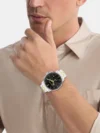 Infinite Men Black Chronograph Stainless Steel Watch 25200380 - Image 4