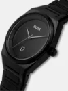 Men Black Analog Stainless Steel Watch 1513994 - Image 4
