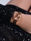 GUESS Ladies Rose Gold Tone Analog Watch - Image 5