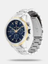 Tommy Hilfiger Blue Dial Silver Stainless Steel Strap Watch for Men - Image 2