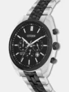 Men's Black Chronograph Stainless Steel Watch AN8218-54E - Image 2