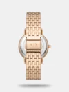 Women Rose Gold Analog Stainless Steel Watch AX5581 - Image 2