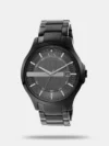 Men's Black Analog Stainless Steel Watch AX7101 - Image 2