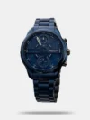 Kenneth Cole Quartz Chronograph Blue Dial Stainless Steel Strap Watch for Men - Image 2