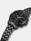 Police Quartz Chronograph Black dial Metal Strap Watch for Men - Image 2
