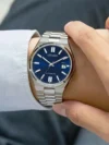Tsuyosa Collection Men's Blue Analog Stainless Steel Automatic Watch NJ0150-81L - Image 4