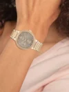 Tommy Hilfiger Chronograph Brown Dial Stainless Steel Strap Watch for Women - Image 4
