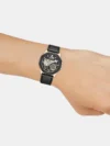 Kenneth Cole Automatic Black dial Leather Strap Watch for Men - Image 5