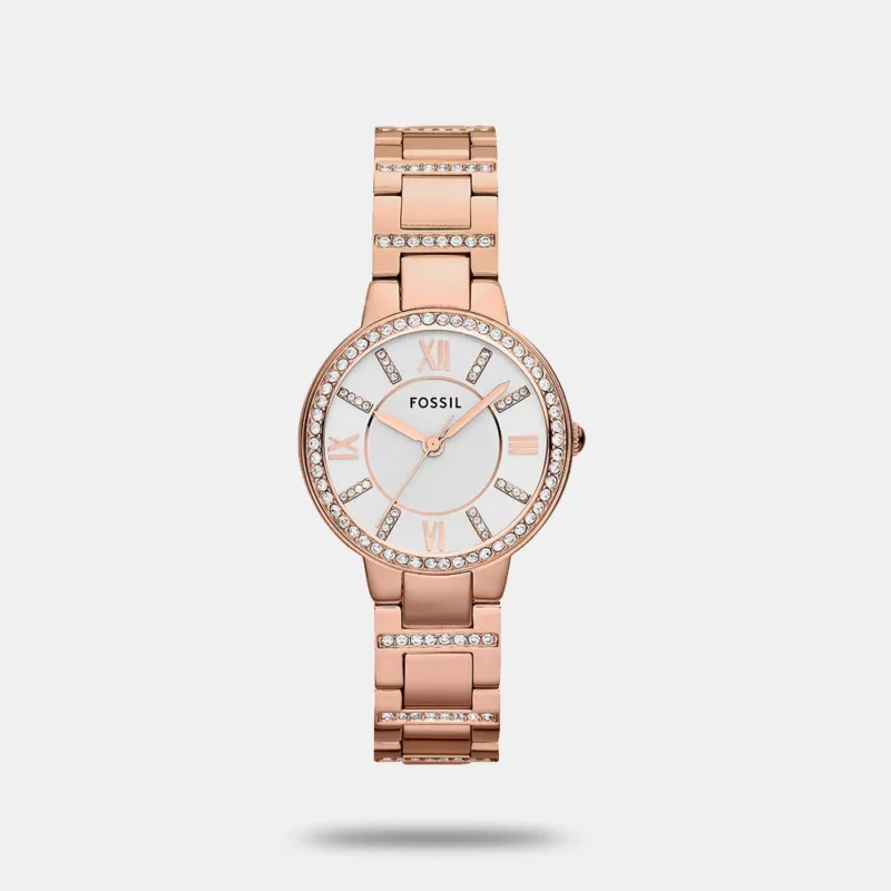 Fossil Women's Silver Analog Stainless Steel Watch ES3284