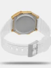 Casio Vintage Gold Transparent Digital Unisex Watch D307 - A168XESG-9ADF - Image 3
