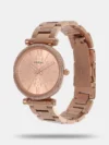 Women's Rose Gold Analog Stainless Steel Watch ES5317 - Image 2