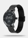 Titan Modern Classics Black Dial Quartz Multifunction Stainless Steel Strap watch for Men - 94006NM01 - Image 2