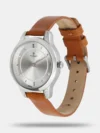 Titan Workwear Silver Dial Women Watch With Leather Strap - NP2481SL06 - Image 2