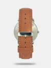Helix Black Round Analog Leather Watch Men TW039HG09 - Image 3