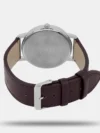 Casio Men's Blue Analog Leather Watch A2131 - MTP-B130L-2AVDF - Image 3