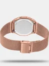 Casio Vintage Unisex Rose Gold Digital Stainless Steel Watch D196 - A1000MPG-9EF - Image 3