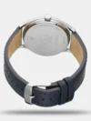 Titan Men's Minimalist Zen Watch: Sleek Leather Strap with Contrast Hands - Image 3