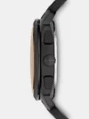 Fossil Men's Black Leather Chronograph Watch FS4656 - Image 3
