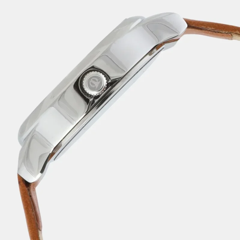 Titan Workwear Silver Dial Women Watch With Leather Strap - NP2481SL06 - Image 3