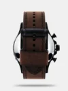 Fossil Men's Black Leather Chronograph Watch JR1487 - Image 3