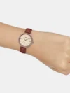 Casio Sheen Women's Analog Leather Watch SH229 - SHE-4535YGL-9AUDF - Image 4