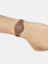 Casio Vintage Unisex Rose Gold Digital Stainless Steel Watch D197 - A1000RG-5EF - Image 4
