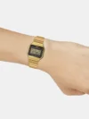 Casio Vintage Gold Digital Unisex Stainless Steel Watch D198 - A700WG-9ADF - Image 4