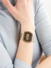Vintage Unisex Gold Digital Stainless Steel Watch D277 - A1000MGA-5DF - Image 4