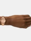Fossil Women's Rose Gold Analog Stainless Steel Watch BQ1571 - Image 4