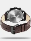 Titan Quartz Chronograph Blue Dial Leather Strap Watch for Men - 90152NL01 - Image 4