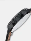 Fossil Men's Black Leather Chronograph Watch JR1487 - Image 4