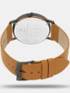 Titan Edge Beige Dial Analog Leather Strap watch for Men NR1595QL01 - Image 4