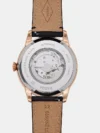 Fossil Men's Black Leather Automatic Chronograph Watch ME3170 - Image 4