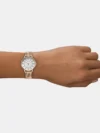 Titan TGIF Quartz Analog Mother Of Pearl Dial Rose Gold Stainless Steel Strap Watch for Women - 95248WM02 - Image 5