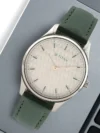 Titan Workwear White Dial Analog Leather Strap watch for Women NP2639SL04 - Image 5