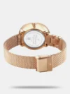 Fastrack Fleek Quartz Analog Pink Dial Stainless Steel Strap Watch for Girls - 6300WM01 - Image 3