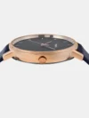 TIMEX Men's Blue Analog Leather Watch TW0TG8015 - Image 4