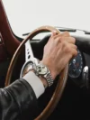 Timex Marlin Men Silver-Tone Analog Round Stainless Steel Dial Watch - TWEG26704 - Image 5