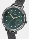 Timex Fashion Women's Green Dial Round Case 3 Hands Function Watch -TWEL14704 - Image 4
