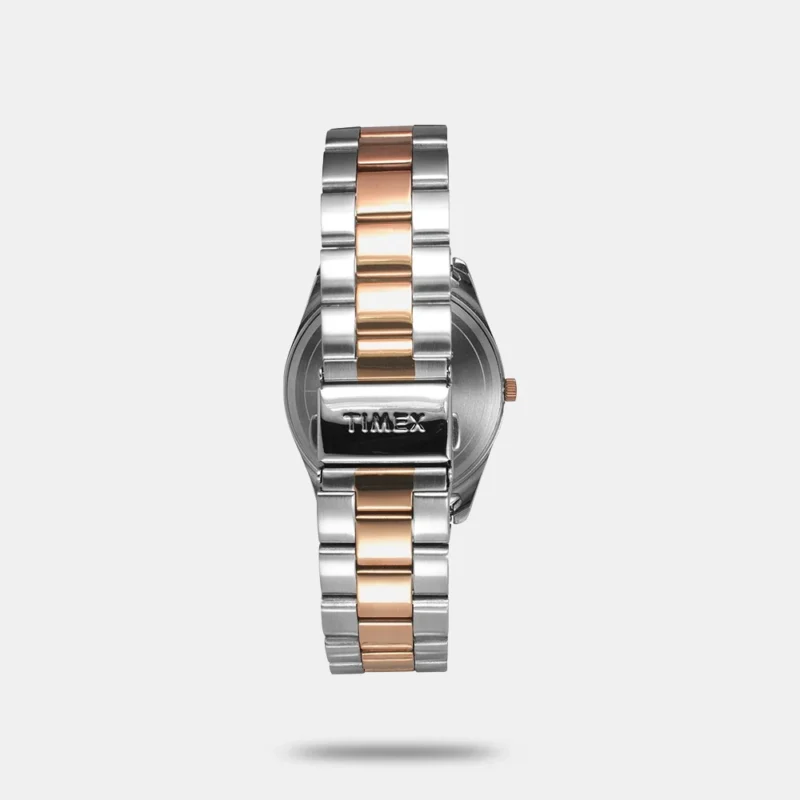 Timex Men Analog Black Round Brass Dial Watch- TWTG10410 - Image 2