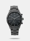 Enhance your workwear collection with this self-design silver dial analog watch paired with a contrast-stitched brown leather strap. The white lume hands, multi-functional dial, and buckle lock mechanism add a touch of luxury. With a quartz movement and a 12-month battery warranty, this watch is a classic style that stands the test of time. <div id="product-details-lists" class="row"> <div id="product-details-lists-col1" class="col-sm-5 col-xs-6"></div> </div>