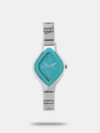 Stun everyone in your vicinity with this analog watch from Fastrack. Encased in a 30 mm case, the black round-shaped dial, features a plain 3-hand functionality, quartz movement and a crown for time adjustment. The metal bracelet comes in a SC hue that further elevates the look of the watch. Besides, it has a water resistance of up to 30 m and is completed with a jewellery clasp to ensure a secure fit on the wrist.