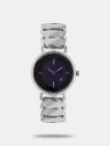 Stun everyone in your vicinity with this analog watch from Fastrack. Encased in a 30 mm case, the black round-shaped dial, features a plain 3-hand functionality, quartz movement and a crown for time adjustment. The metal bracelet comes in a SC hue that further elevates the look of the watch. Besides, it has a water resistance of up to 30 m and is completed with a jewellery clasp to ensure a secure fit on the wrist.