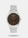 From the very first look, this watch from Titan leaves an everlasting impression. A must-have everyday wear, this watch is the latest from the Neo Gents III collection. The white colour dial comes with day and date features. The silver colour indices and the hands have a grace that can win admiring glances on any given day. The sleek case design adds to the style quotient of the watch. Bringing a delicacy to this watch is the silver colour metal strap, which comes with a 20 mm width. The watch also comes with a 24 month warranty. <div id="product-details-lists" class="row"> <div id="product-details-lists-col1" class="col-sm-5 col-xs-6"></div> </div>